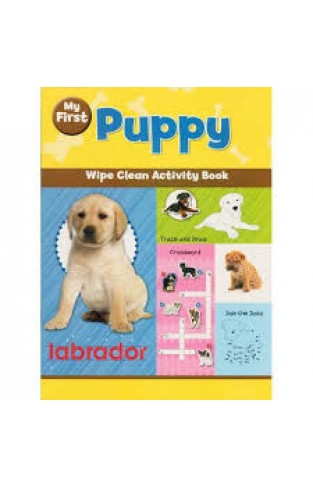My First Puppy (Wipe Clean Activity Book) Paperback